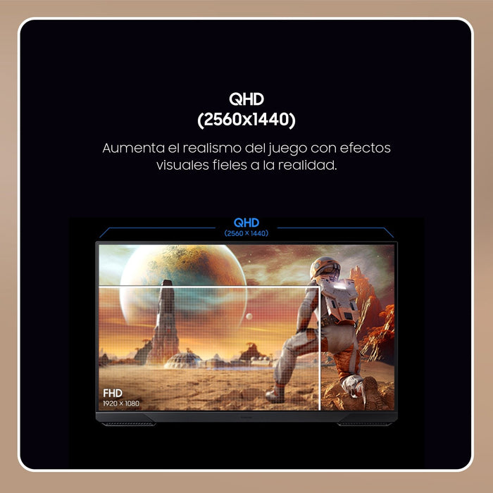 EAN 8806097369479 - Samsung G5F1 pantalla para PC 68,6 cm (27") 2560 x 1440 Pixeles Quad HD LCD Negro imagen 2