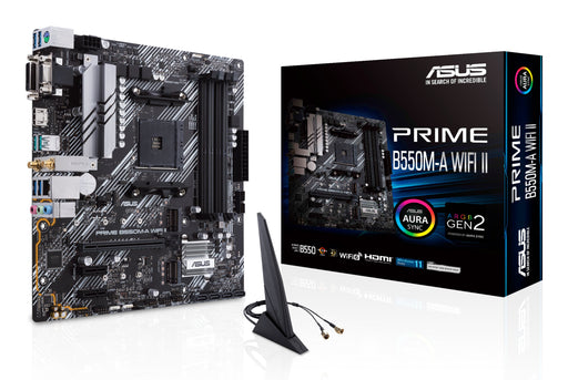 EAN 0195553309745 - ASUS PRIME B550M-A WIFI II AMD B550 Zócalo AM4 micro ATX imagen 1