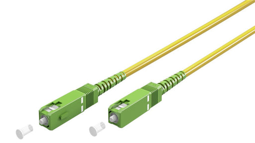EAN 4040849596438 - Goobay 59643 Cable de fibra óptica e InfiniBand 15 m SC FTTH Amarillo imagen 1