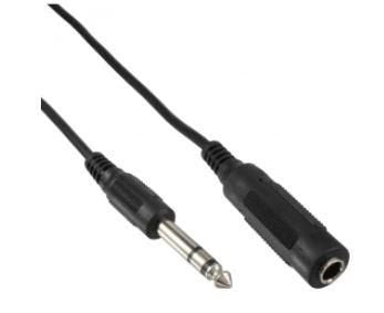 EAN 5712505055380 - Microconnect AUDNU5 cable de audio 5 m 6,35mm Negro imagen 1