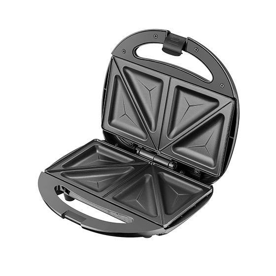 EAN 7333282003081 - Emerio ST-120889 sandwichera 750 W Negro, Plata imagen 4