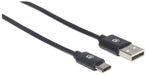 EAN 0766623354936 - Manhattan 354936 cable USB USB 2.0 3 m USB C USB A Negro imagen 2