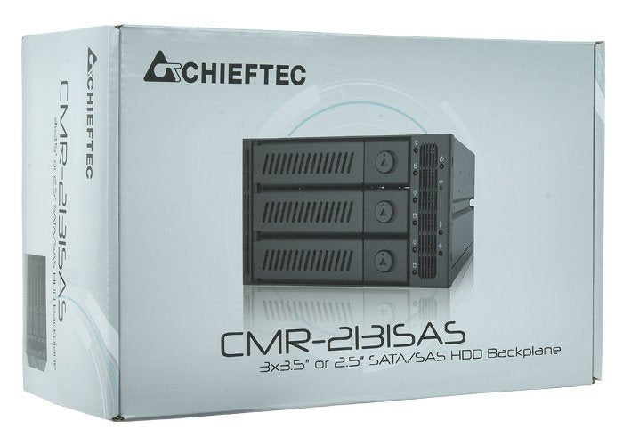EAN 4710713231009 - Chieftec CMR-3141SAS panel bahía disco duro Negro imagen 5