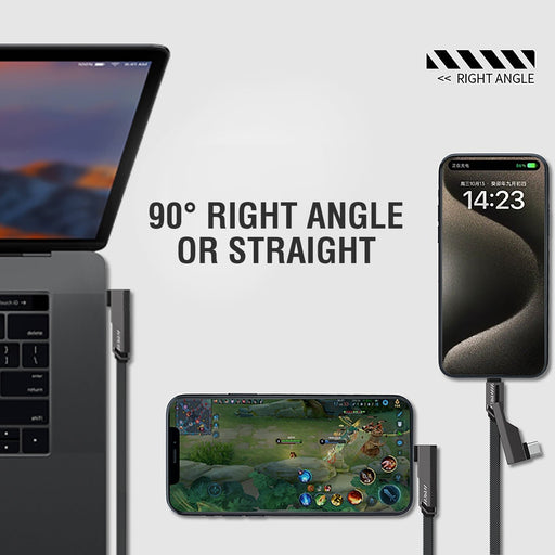 EAN 4252011911370 - 4smarts 541457 cable USB 1,5 m USB A USB C Grafito imagen 2