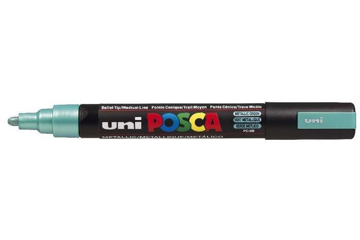 EAN 4902778113578 - POSCA uni PC-5M marcador 1 pieza(s) Punta redonda Verde imagen 1