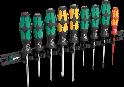 EAN 4013288228970 - Wera 05051012001 destornillador manual Juego Destornillador plano imagen 2