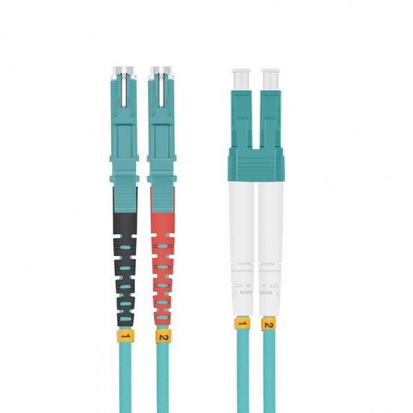 EAN 4005938546947 - Helos 254694 Cable de fibra óptica e InfiniBand 7,5 m E-2000 LC Color aguamarina imagen 1