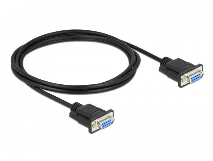 EAN 4043619866052 - DeLOCK 86605 cable de serie Negro RS-232 Sub-D9 imagen 2
