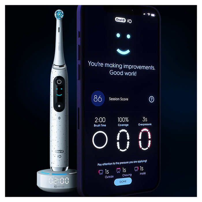 EAN 4210201435457 - Oral-B iO Series 10 Adulto Cepillo dental oscilante Blanco imagen 9