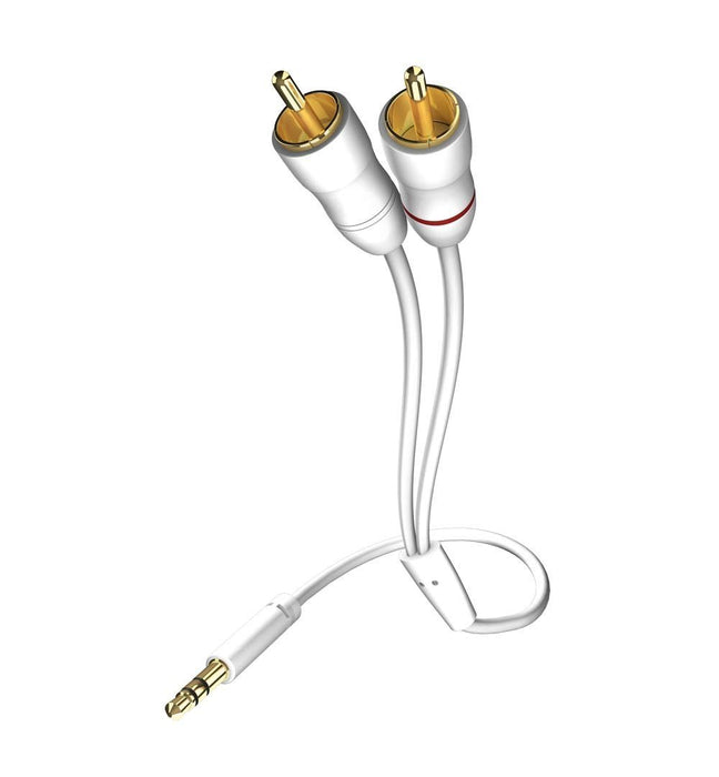 EAN 4001985501359 - Inakustik 003100015 cable de audio 1,5 m 3,5mm 2 x RCA Blanco imagen 1