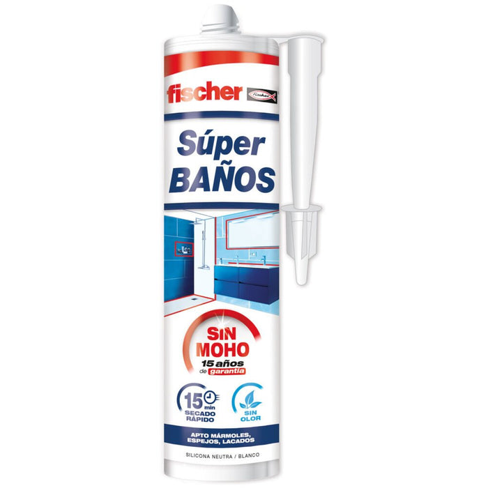 EAN 4048962446197 - Fischer 563064 calafate y sellador 280 ml Blanco imagen 1