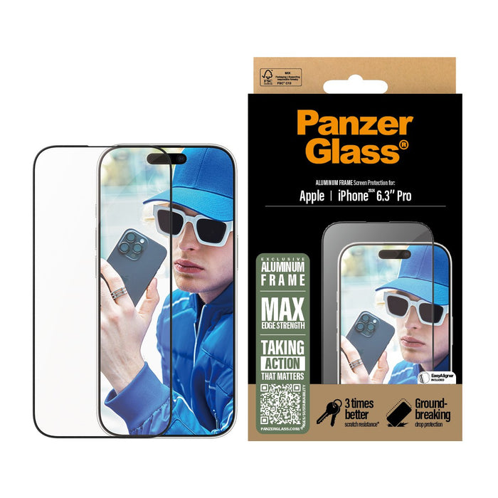 EAN 5715685002267 - PanzerGlass PG Scrn Alu Frame iPhone 16P 6.3Inch UWF imagen 4