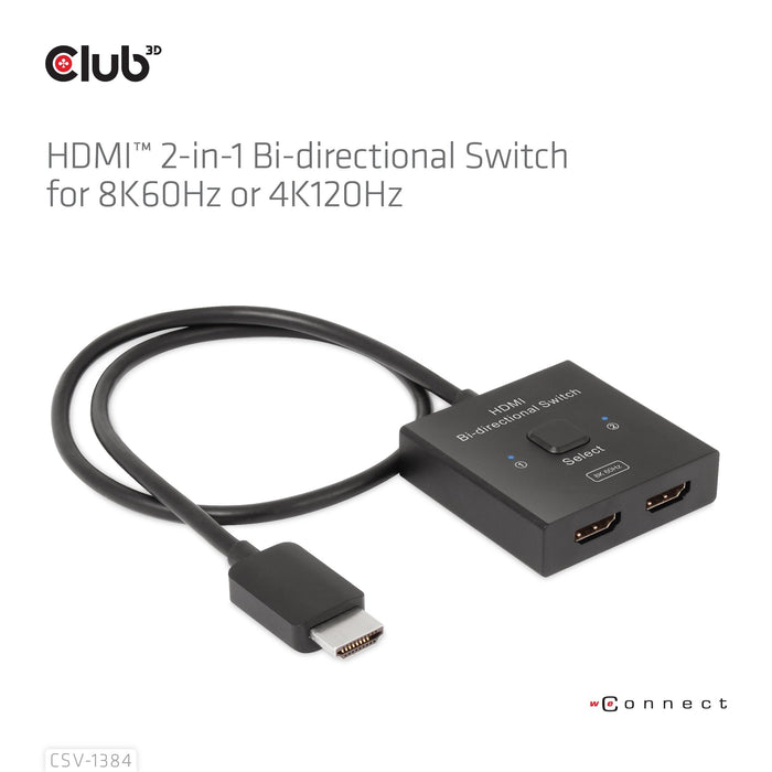 EAN 8719214472832 - CLUB3D CSV-1384 interruptor KVM imagen 11