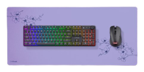 EAN 8713439257151 - Trust GXT 759 XXL Alfombrilla de ratón para juegos Azul, Púrpura imagen 5