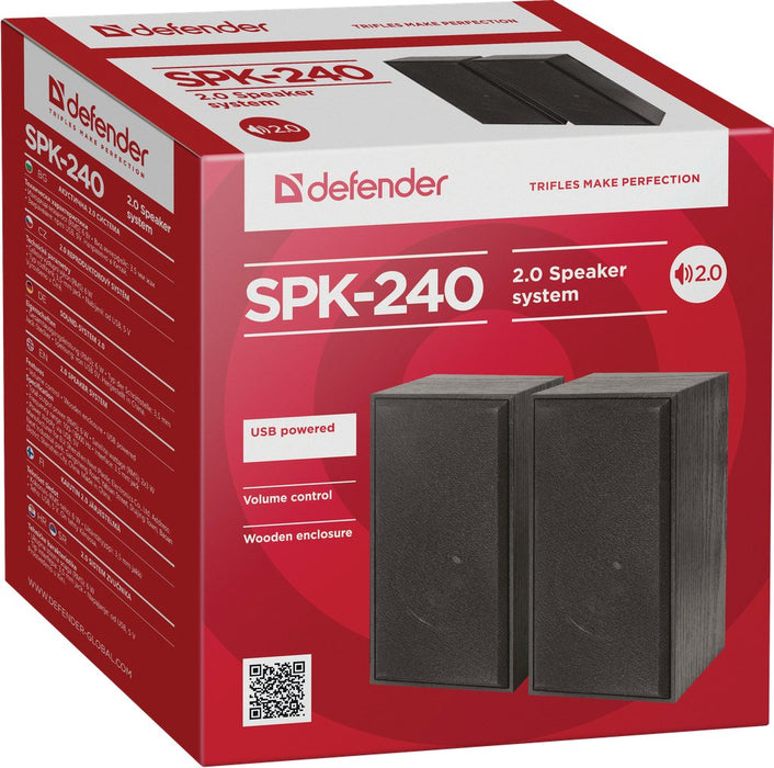 EAN 4714033652247 - Defender SPK-240 Negro Alámbrico 6 W imagen 6