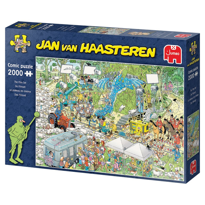 EAN 8710126200476 - Jan van Haasteren The Film Set 2000 pcs Puzzle rompecabezas 2000 pieza(s) imagen 4