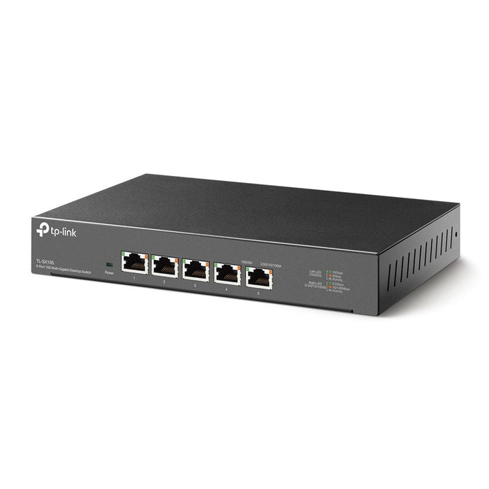 EAN 6935364030896 - TP-Link TL-SX105 switch No administrado 10G Ethernet (100/1000/10000) Negro imagen 3