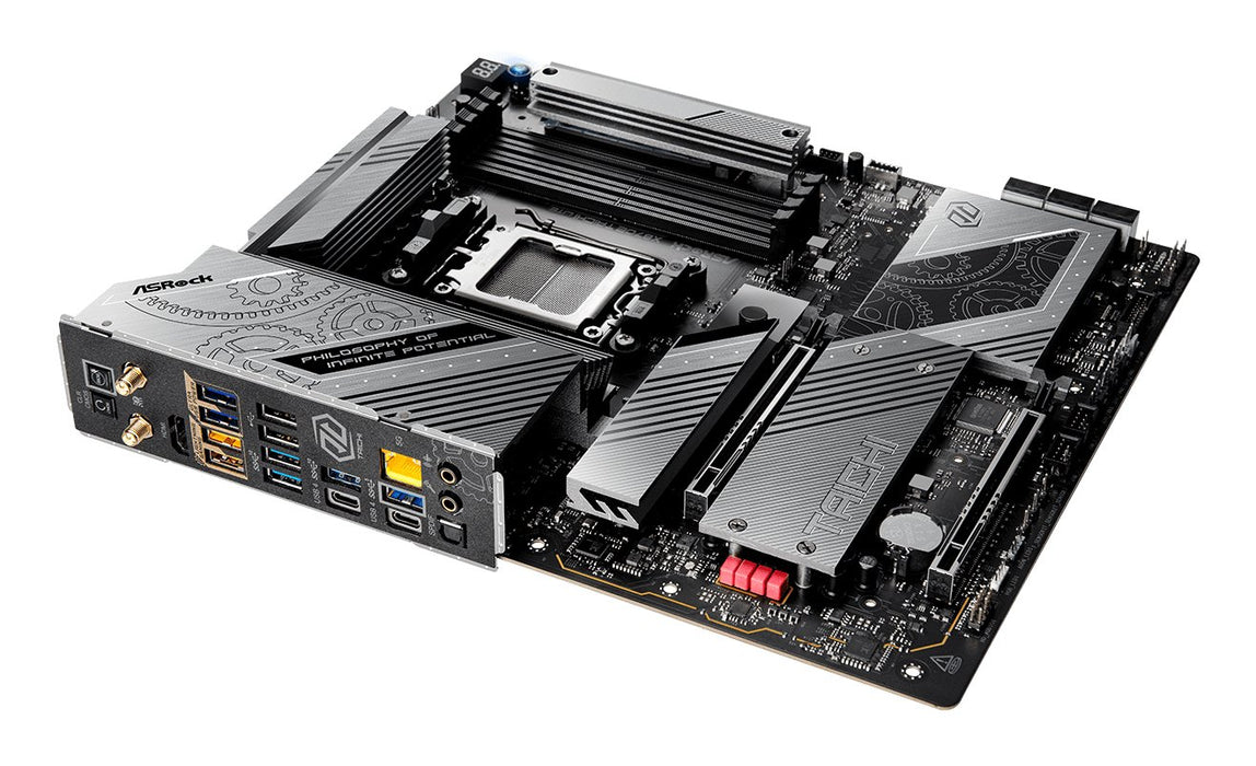 EAN 4710483947445 - Asrock 90-MXBPA0-A0UAYZ placa base AMD X870 Zócalo AM5 ATX extendida imagen 7