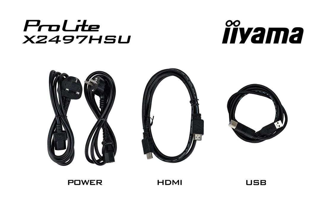 EAN 4948570125814 - iiyama ProLite X2497HSU-B1 pantalla para PC 60,5 cm (23.8") 1920 x 1080 Pixeles Full HD LED Negro imagen 15