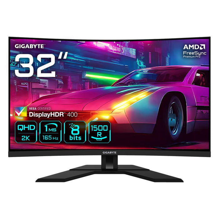 EAN 4719331810474 - GIGABYTE M32QC pantalla para PC 80 cm (31.5") 2560 x 1440 Pixeles Quad HD QLED Negro imagen 1