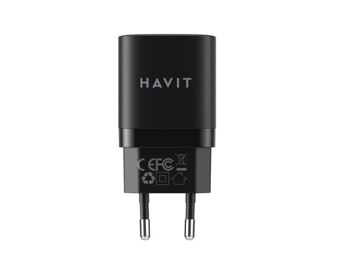 EAN 6950676204377 - Havit UC30EU cargador de dispositivo móvil Smartphone Negro Carga rápida Interior imagen 1