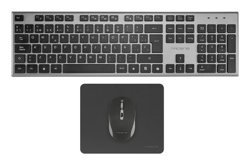 EAN 8435693112105 - Tacens 6ZENITHPT teclado Ratón incluido Hogar / Oficina RF inalámbrico QWERTY Portugués Gris imagen 2