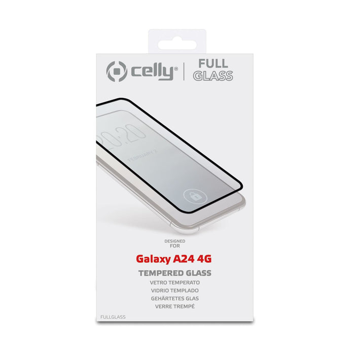 EAN 8021735200888 - Celly FULL GLASS GALAXY A24 4G BLACK Protector de pantalla Samsung 1 pieza(s) imagen 3