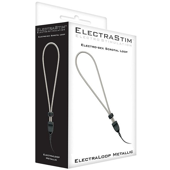 EAN 0609224031618 - ElectraStim Adjustable Metallic Scrotal Loop Lazo ajustable imagen 3