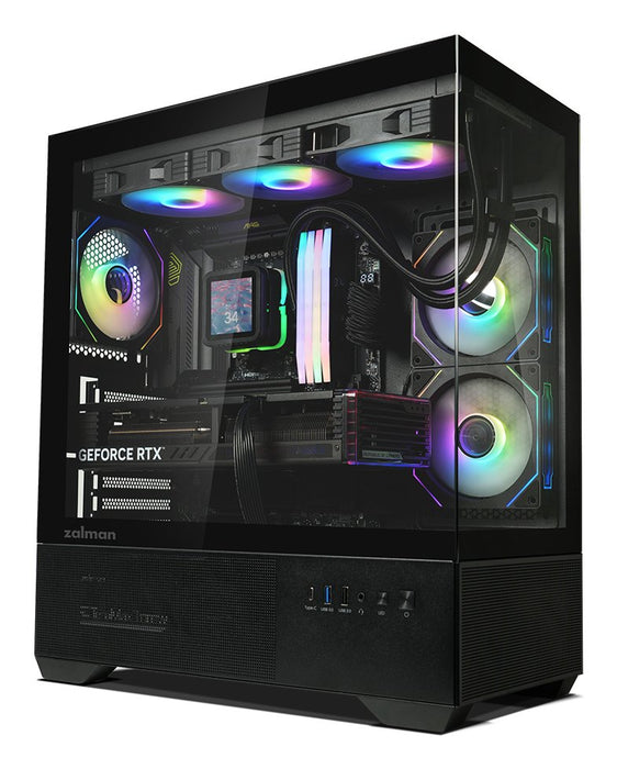 EAN 8800263650484 - Zalman CHRONIX BLACK Midi Tower Negro imagen 8