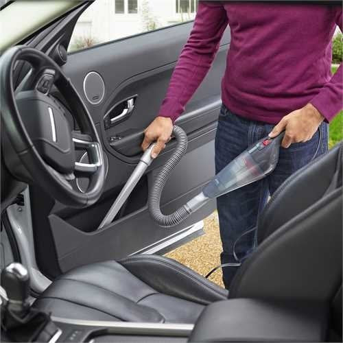 EAN 5035048693117 - Black & Decker NVB12AVA-XJ aspiradora de mano Gris, Rojo Sin bolsa imagen 6