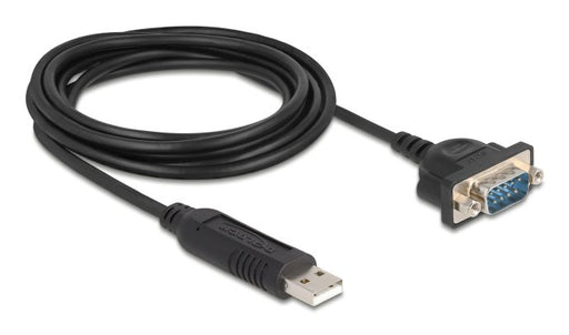 EAN 4043619673216 - DeLOCK 67321 cable de serie Negro 1,8 m USB tipo A RS-232 imagen 1