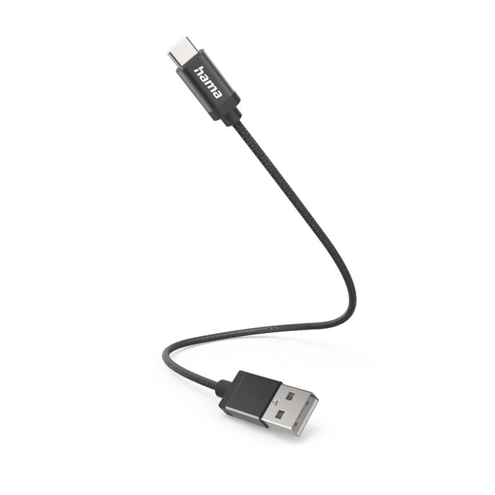 EAN 4047443486905 - Hama 00201600 cable USB USB 2.0 0,2 m USB A USB C Negro imagen 1