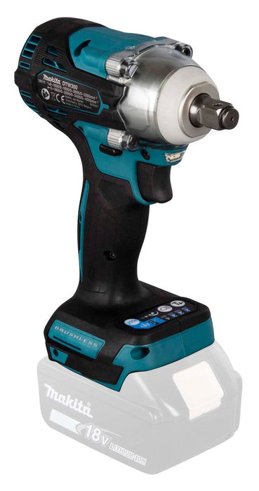 EAN 0088381898003 - Makita DTW300Z destornillador eléctrico y llave de impacto 3200 RPM Negro, Azul imagen 8