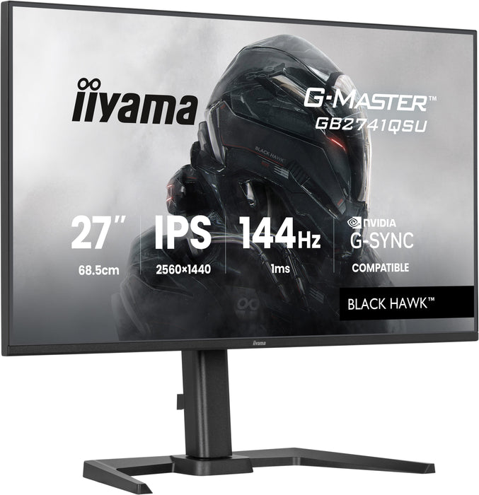EAN 4948570127450 - iiyama G-MASTER GB2741QSU-B1 pantalla para PC 68,6 cm (27") 2560 x 1440 Pixeles Negro imagen 4