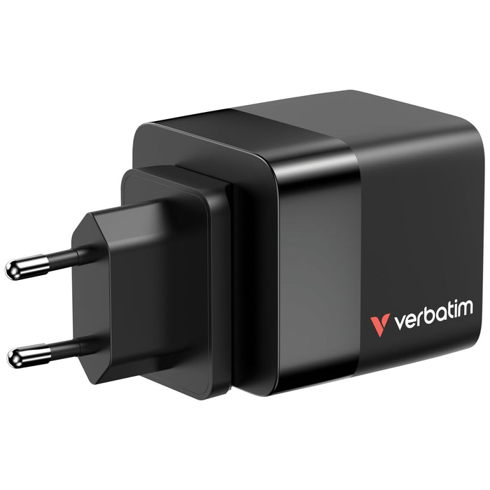 EAN 0023942322177 - Verbatim GaN Charger 65W Universal Negro Corriente alterna Carga rápida Interior imagen 7