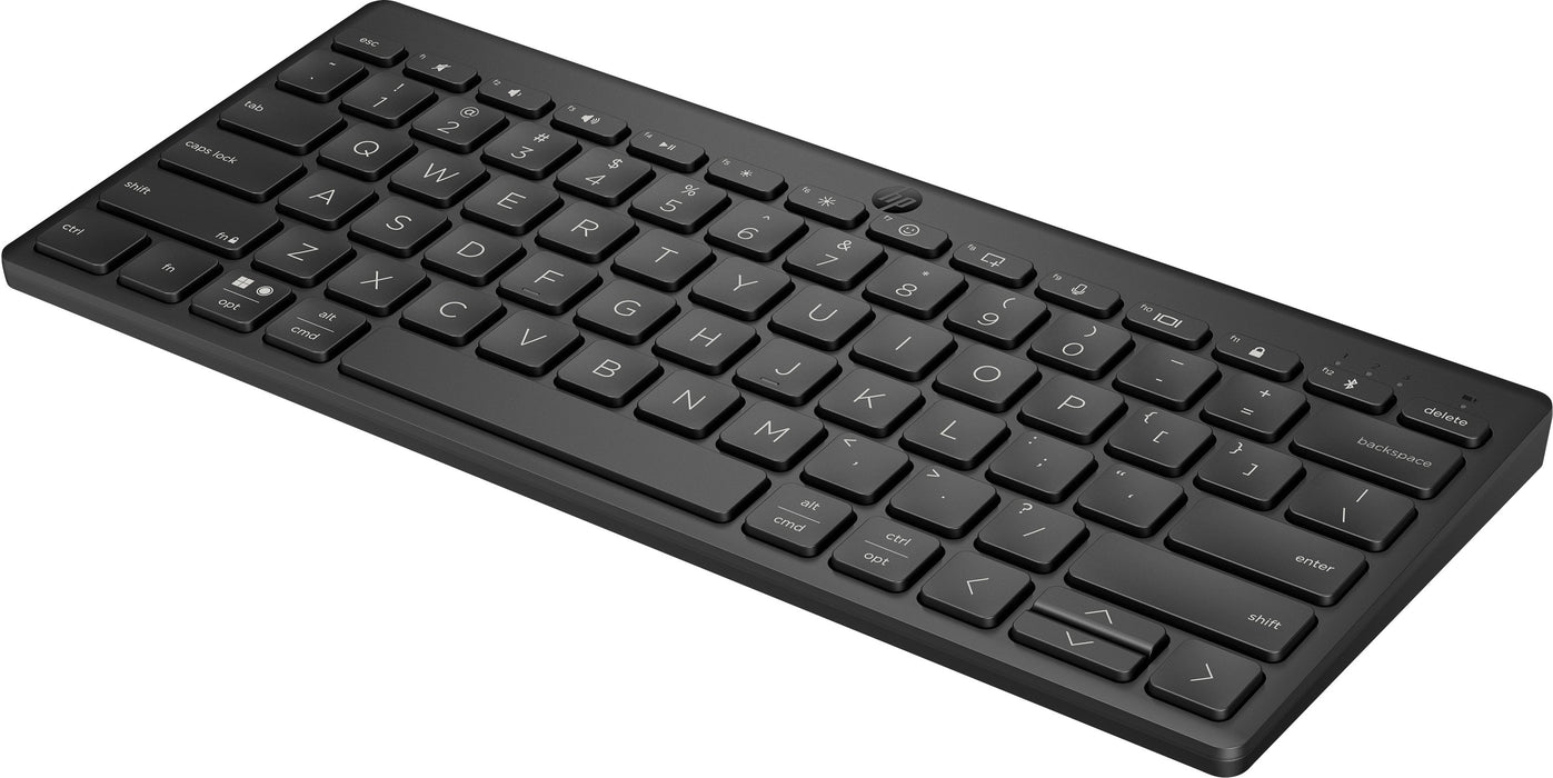 EAN 0196548516094 - HP 350 BLK Compact Multi-Device Keyboard teclado Hogar Negro imagen 14