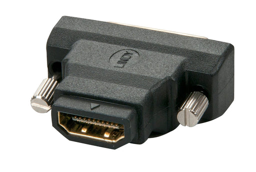 EAN 4002888412285 - Lindy 41228 cambiador de género para cable HDMI-A FM DVI-D M Negro imagen 2