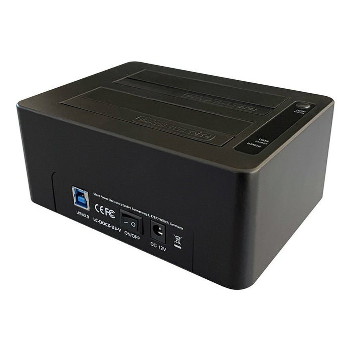 EAN 4260070128592 - LC-Power LC-DOCK-U3-V base de conexión para disco duro USB 3.2 Gen 1 (3.1 Gen 1) Type-B Negro imagen 4