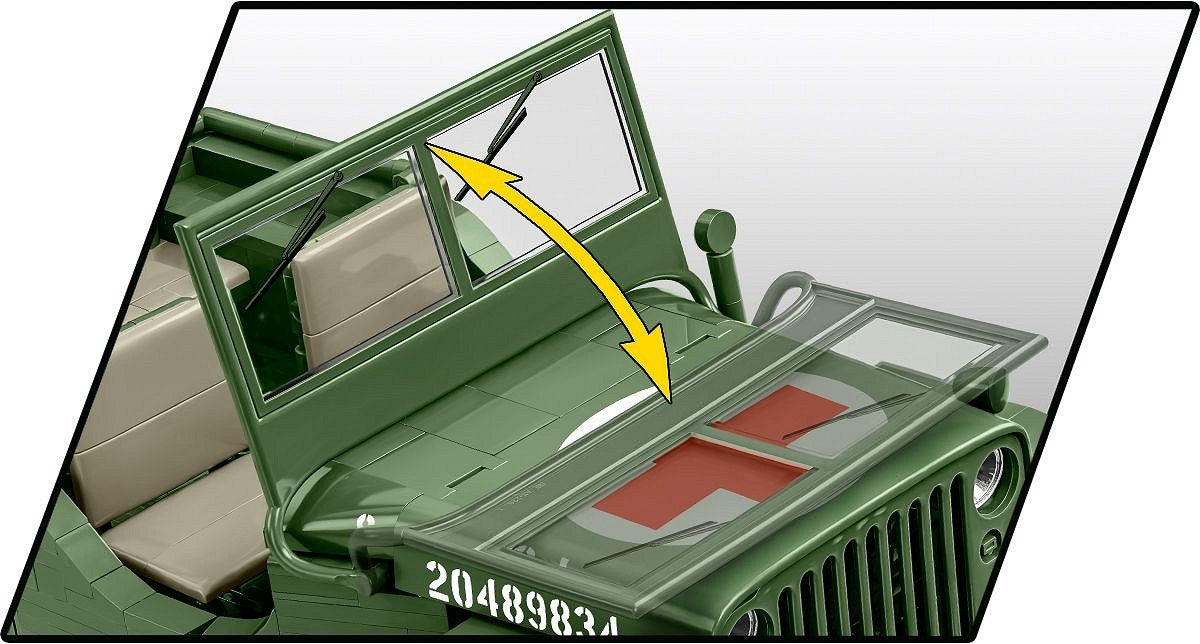 EAN 5902251028060 - COBI Willys MB Medical imagen 7