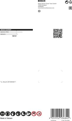 EAN 4059952536842 - Bosch 2 608 900 535 disco de afilar hierro fundido, Metal, Plástico Disco de corte imagen 8