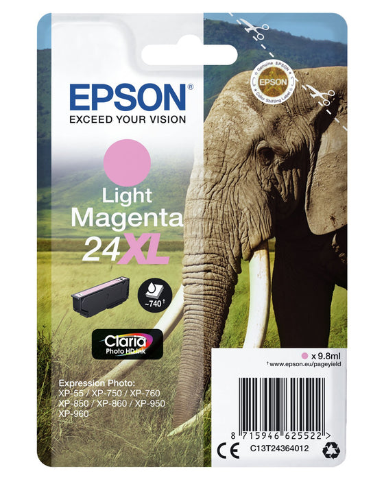 EAN 8715946626680 - Epson Elephant C13T24364022 cartucho de tinta 1 pieza(s) Original imagen 3