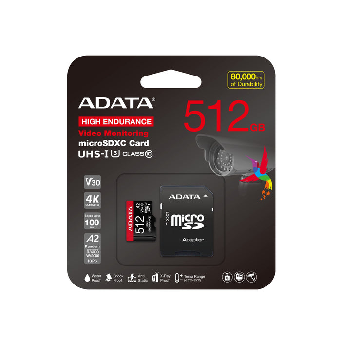 EAN 4711085944092 - ADATA High Endurance 512 GB MicroSDXC UHS-I Clase 10 imagen 7