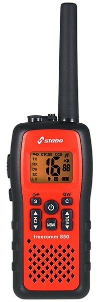 EAN 4010384208516 - Stabo freecomm 850 two-way radios 16 canales Negro, Rojo imagen 1