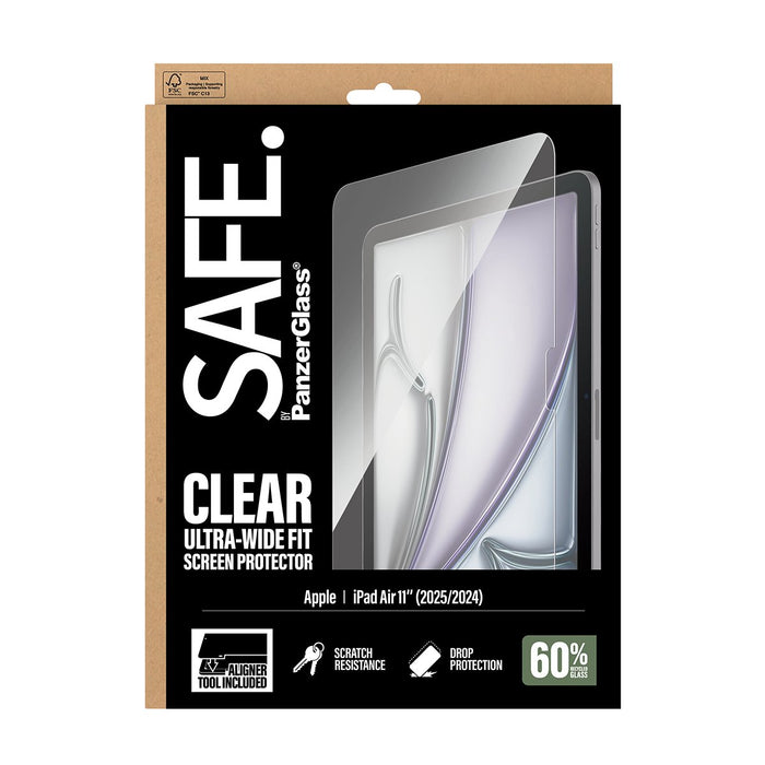 EAN 5715685030628 - PanzerGlass SAFE. by ® Screen Protector iPad Air 11" (2024-2025) | Ultra-Wide Fit w. Fastfit tool Protect imagen 3