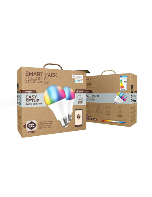 EAN 8426801162631 - Muvit MIOPAK007 iluminación inteligente Bombilla inteligente Wi-Fi 9 W imagen 2