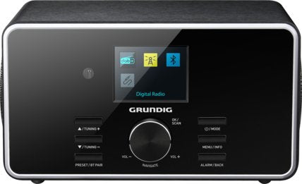 EAN 4013833043386 - Grundig DTR 4500 BT DAB BLACK reproductor de CD imagen 1
