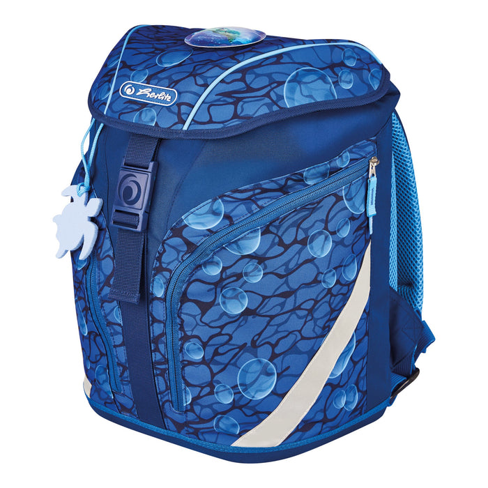 EAN 4008110344546 - Herlitz SoftLight Plus GreenLine Deep Sea juego de mochila escolar Niño Poliéster Azul imagen 11