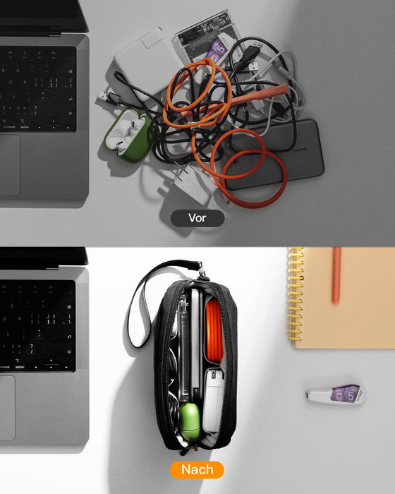 EAN 6976521110631 - Inateck AB03012 Bolsa de almacenamiento Rectangular Tereftalato de polietileno reciclado (rPET) Negro imagen 3