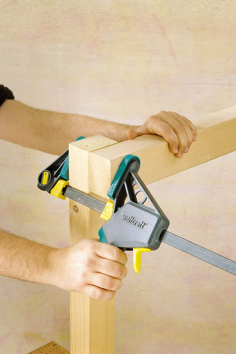 EAN 4006885303003 - wolfcraft GmbH 3030000 abrazadera Abrazadera de barra 15 cm Verde, Gris, Amarillo imagen 3