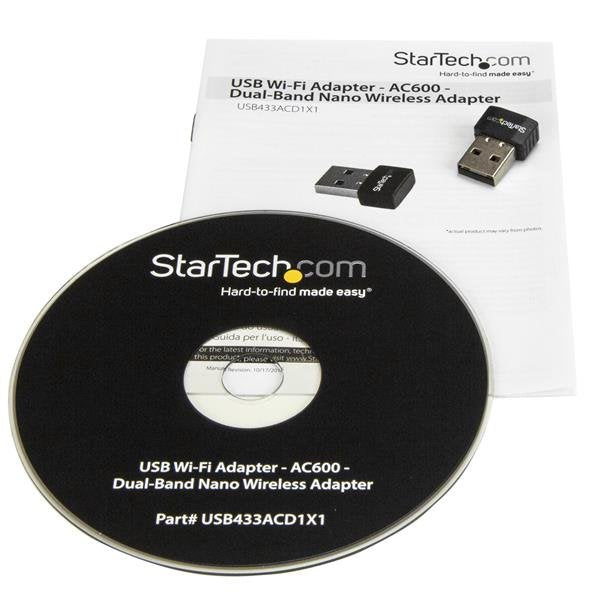 EAN 0065030863773 - StarTech.com USB433ACD1X1 adaptador y tarjeta de red WLAN 433 Mbit/s imagen 4